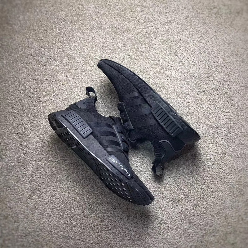 Authentic AAdidas NMD R1 Primekint Triple Black